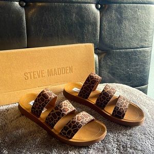 Steve Madden Womens Pascale Strappy Casual Flats size 7